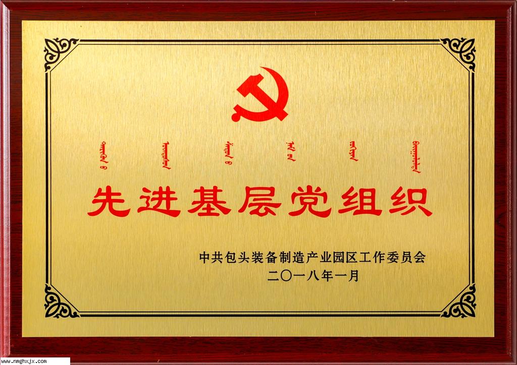 先进基层党组织